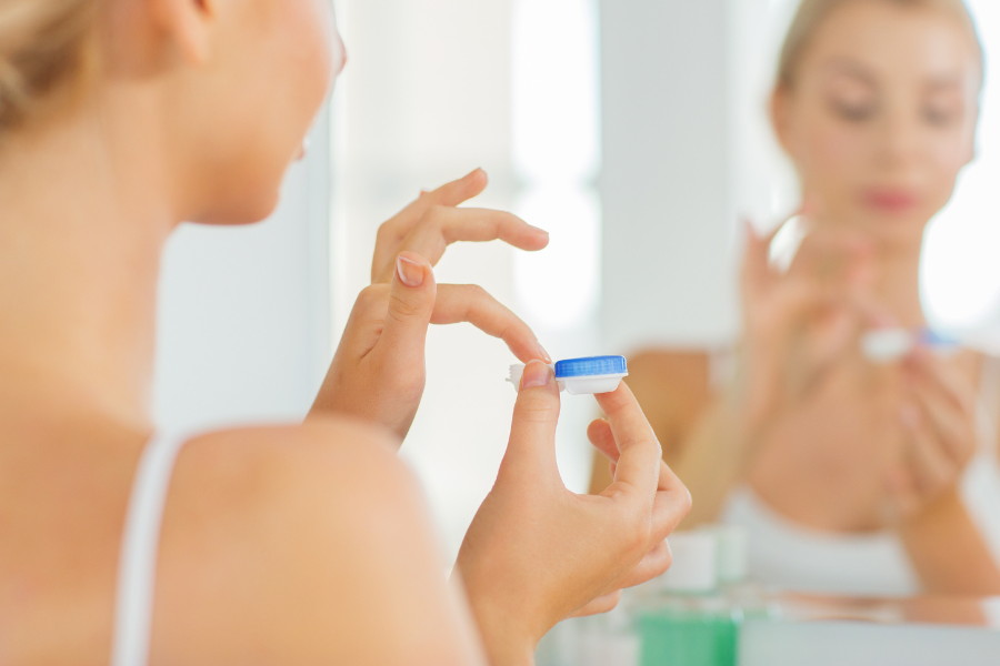 Contact Care Routine Improve Your Contact Cleaning Habits