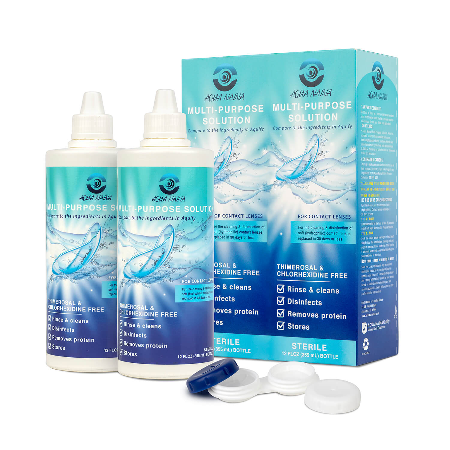 multi purpose solution contact lens